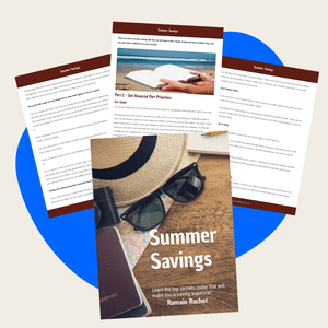 Preview of pages from Summer Savings eBook by Control All Finances