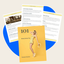 Load image into Gallery viewer, Preview pages from 101 Money-Saving Tips eBook