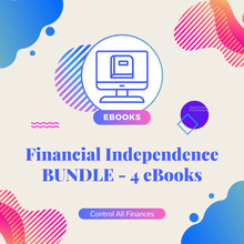 Load image into Gallery viewer, Super-Saver eBook Bundle: 4 Financial Independence Manuals